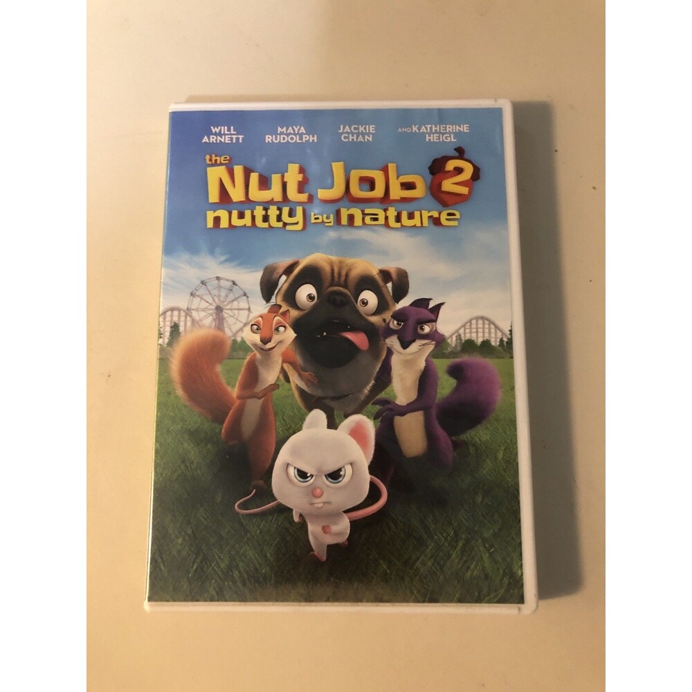 The Nut Job 2-Nutty by Nature DVD-Will Arnett-Maya Rudolph-Jackie Chan- K. Heigl